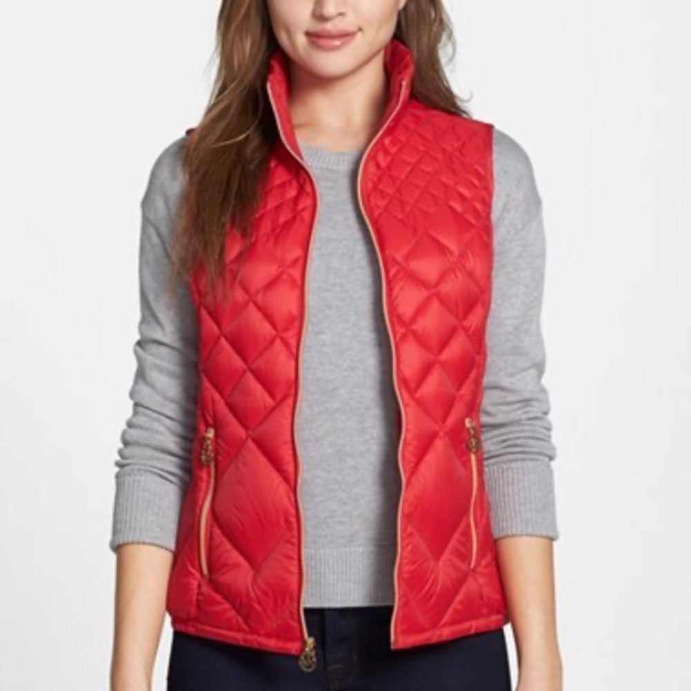 MICHAEL KORS - Red Winter Puffer Vest